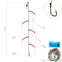 KMRESA 5 Hook 5#-14# Bait Rig